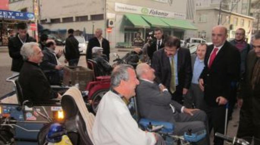 Belediye Başkanı Arpacıoğlu: B&uuml;t&uuml;n &Ccedil;alışmaları, Engellilere G&ouml;re Yapıyoruz