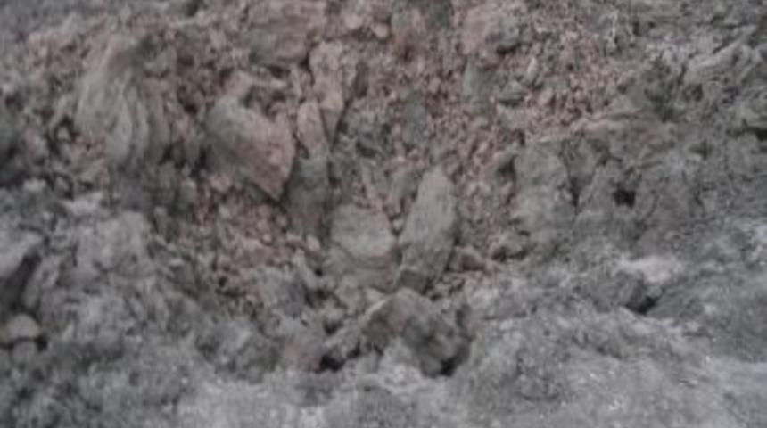 Havan Mermisi Tarlada 2.5 Metrelik &Ccedil;ukur A&ccedil;tı