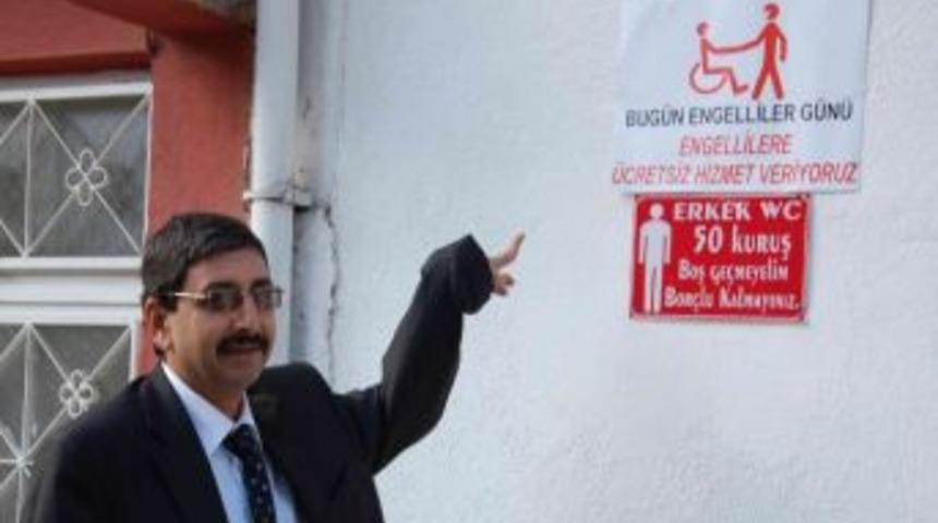 Simavlı Esnaftan Engellilere İndirimli Hizmet