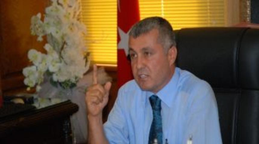 Belediye Başkanı S&ouml;zen'den Protesto