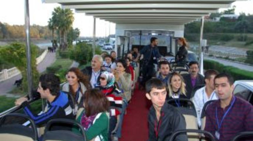 Engelli konuklar Adana'yı beğendi