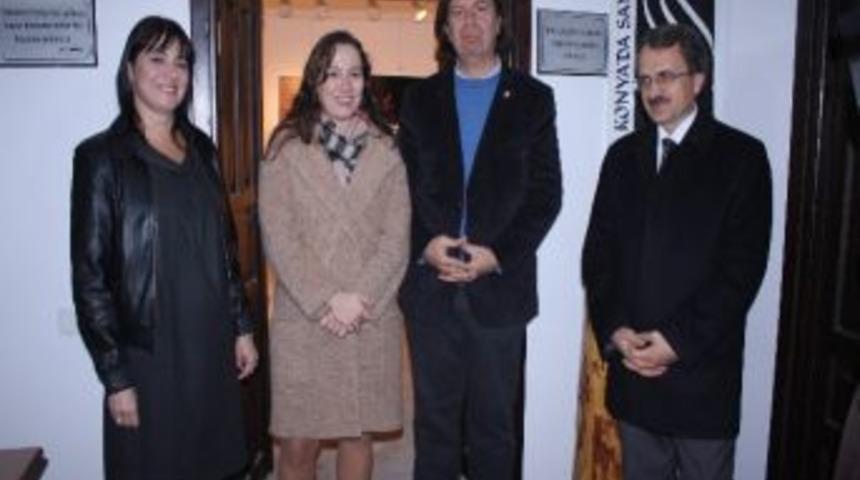 Konya&rsquo;da &ldquo;4 Dergi 1 Sergi&rdquo; Resim Sergisi