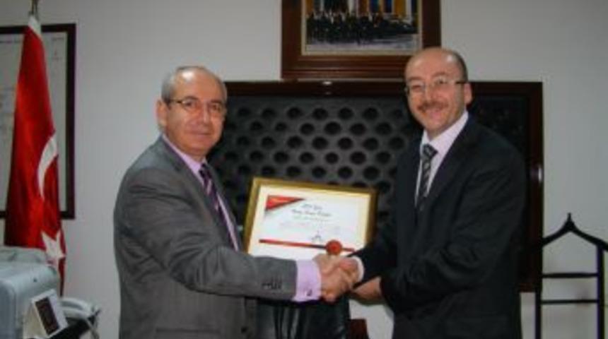 Ankara Vergi Dairesi'nden, Başkentgaz'a Vergi Onur &Ouml;d&uuml;l&uuml;