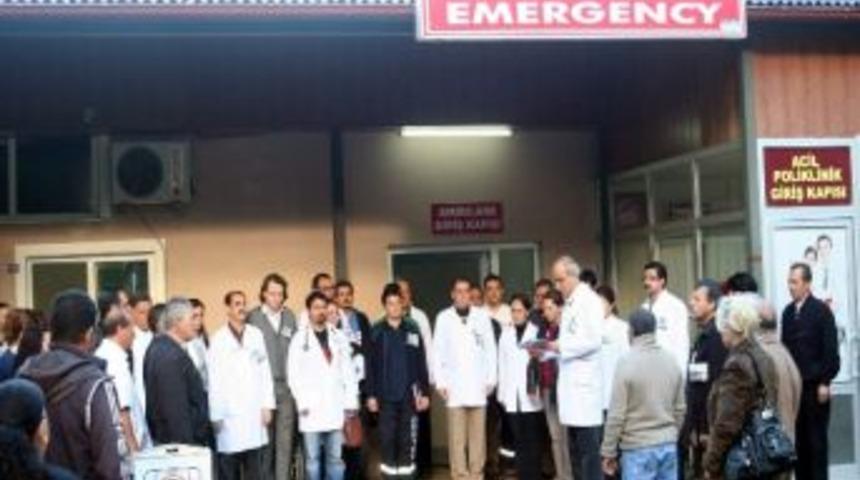 Ortaca&rsquo;sa Sağlık&ccedil;ılalrdan Sabim Tepkisi