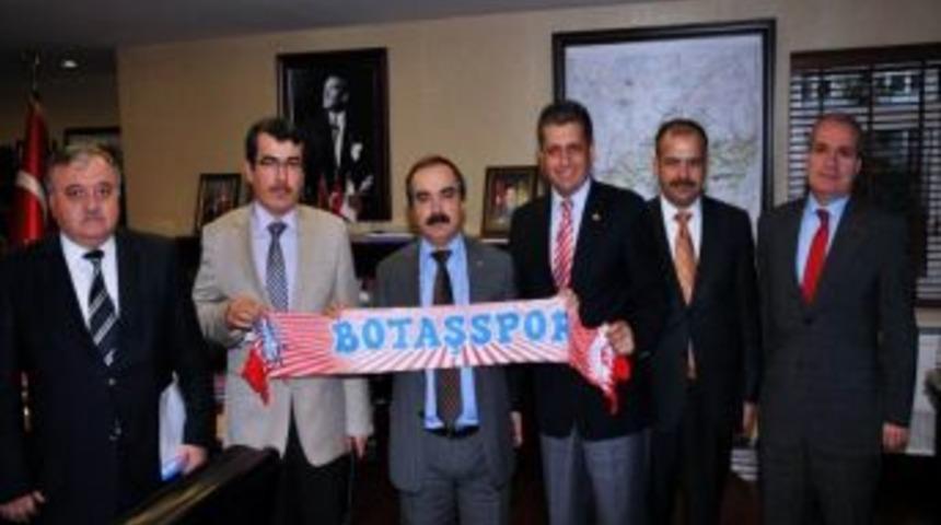 Adana Botaş'tan, Vali Coş&rsquo;a Ziyaret