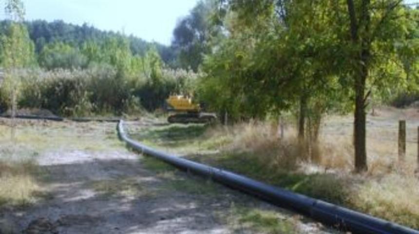 Ilıca'ya İ&ccedil;me Suyu Terfi Hattı