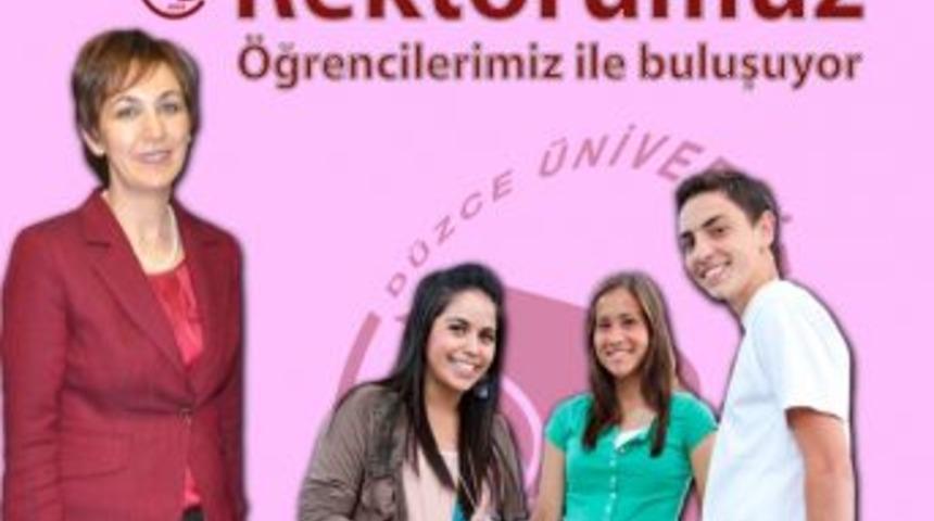 Rekt&ouml;r Şerifoğlu &Ouml;ğrenciler İle Bir Araya Geliyor