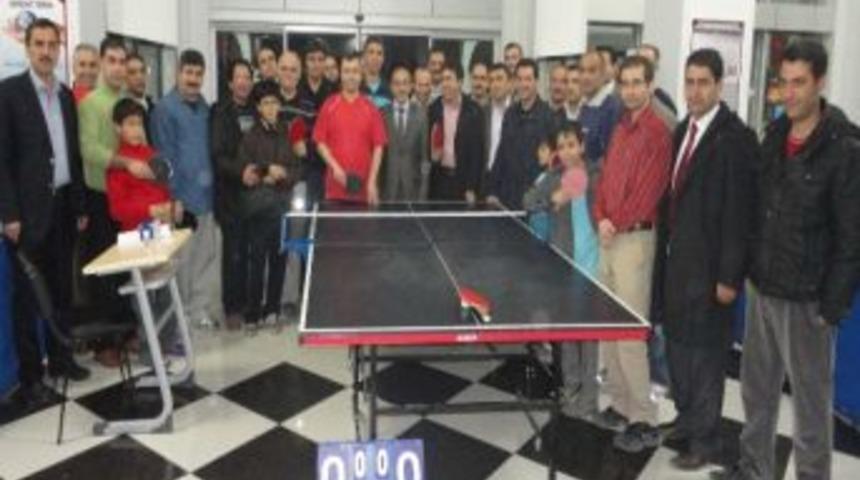 Veliler Arası Masa Tenisi Turnuvası Sona Erdi