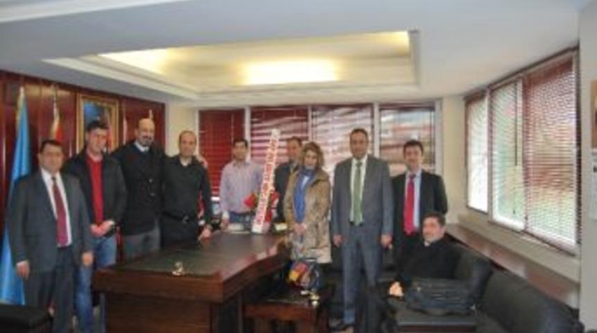 Dsp'li Belediye Meclis &Uuml;yelerinden, Sendikaya Madenciler G&uuml;n&uuml; Ziyareti