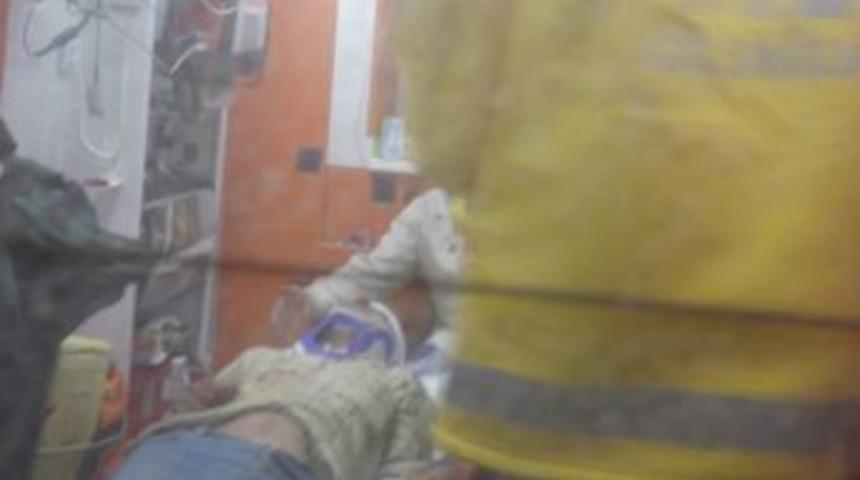 Trafiğe Kapalı Yolda Kaza Yaptılar