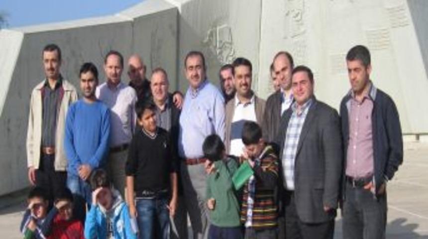 Bur&ccedil; &Ouml;ge &Ouml;ğrencileri 'Yavru Vatan'ı Gezdi