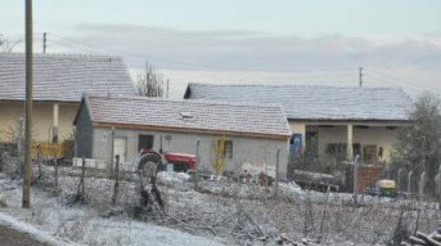 Kırıkkale'ye Yılın İlk Karı D&uuml;şt&uuml;