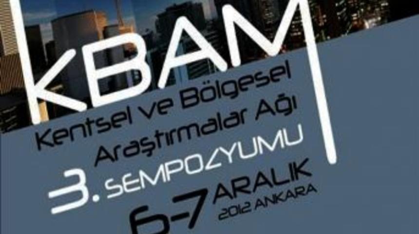 Çankaya, Kentsel Ve Bölgesel Araştırma Ağı Sempozyumunda