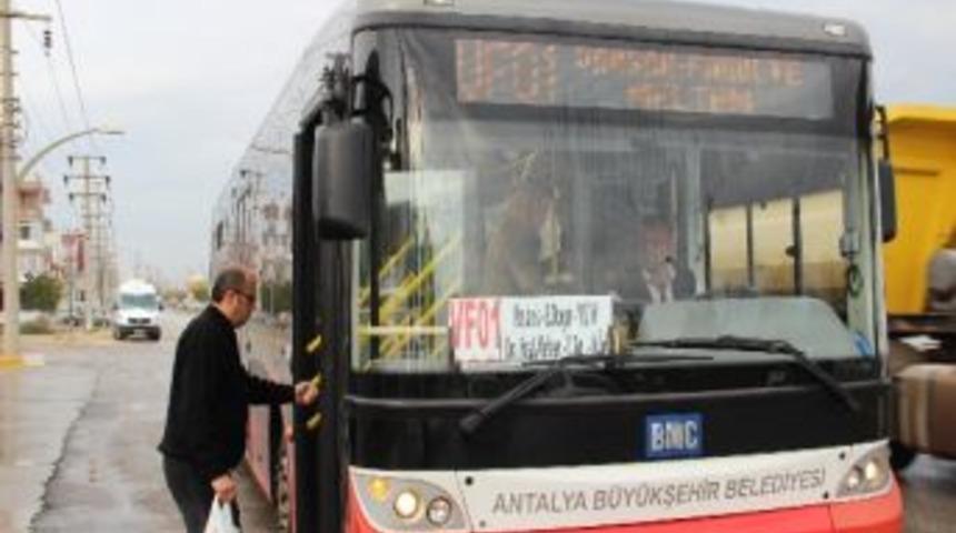 Varsak&rsquo;tan Her Y&ouml;ne Toplu Ulaşım