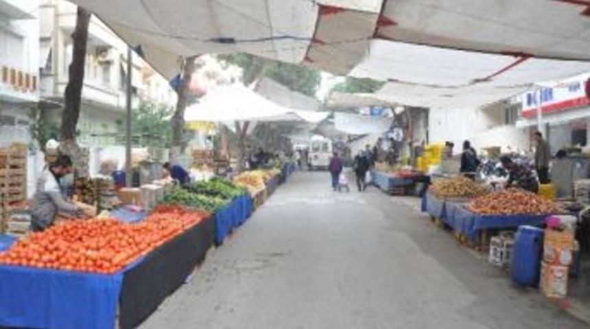 Nazillili Pazarcılara Kırmızı Şerit