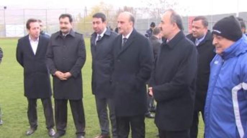 Elazığ Valisi Erol Ve Belediye Başkanı Selmanoğlu&rsquo;dan Sanica Boru Elazığspor'a Ziyaret
