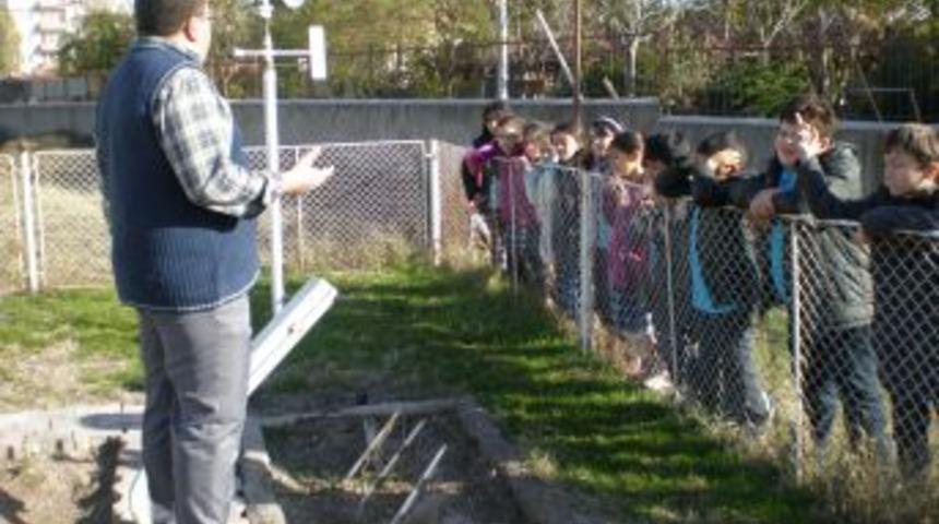 Sema Koleji &Ouml;ğrencileri, Meteorolojiyi Ziyaret Etti