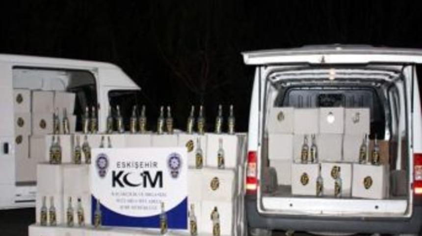 Eskişehir'de Ka&ccedil;ak İ&ccedil;ki Operasyonu