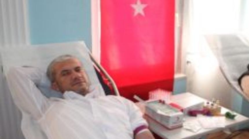 Manavgat&rsquo;ta Kan Bağışı Kampanyası