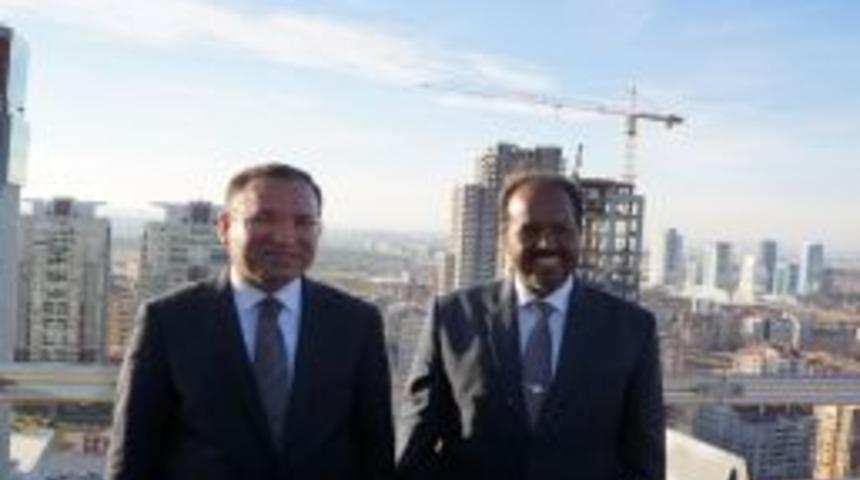 Bozdağ, Somali Federal Cumhuriyeti Cumhurbaşkanı Mahmud Ile G&ouml;r&uuml;şt&uuml;