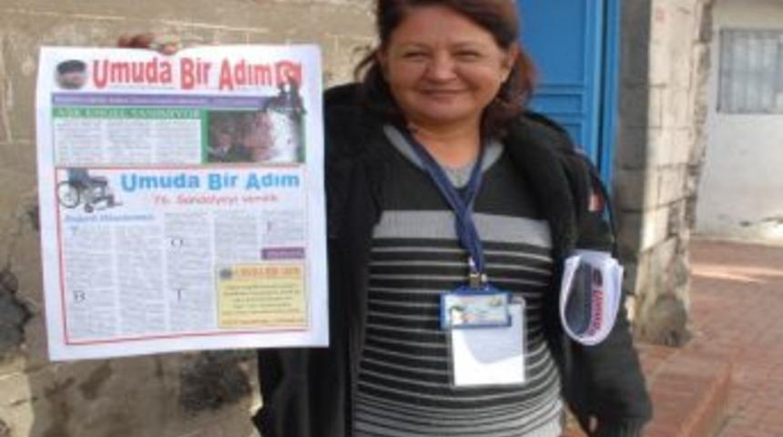 Engelliler İ&ccedil;in Gazete Satışı Yapıldı