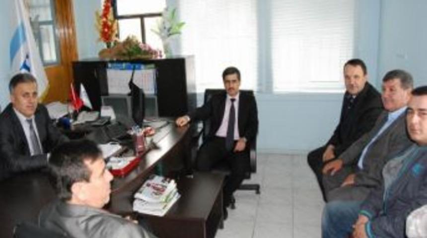 Edremit Ak Parti&rsquo;den Hastane Ve Sgk Ziyareti