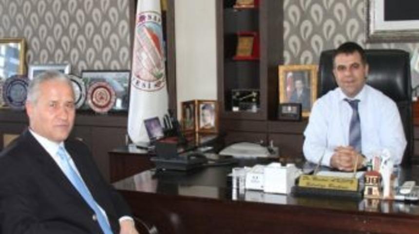 &Ccedil;aylı&rsquo;dan Aksoy&rsquo;a Nezaket Ziyareti