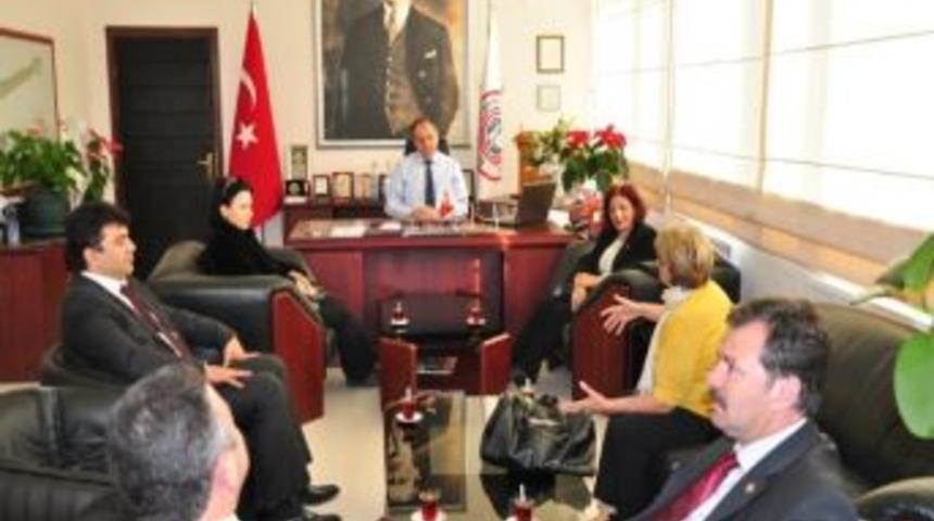 Eski Milletvekilinden Tekirdağ Belediyesine Ziyaret