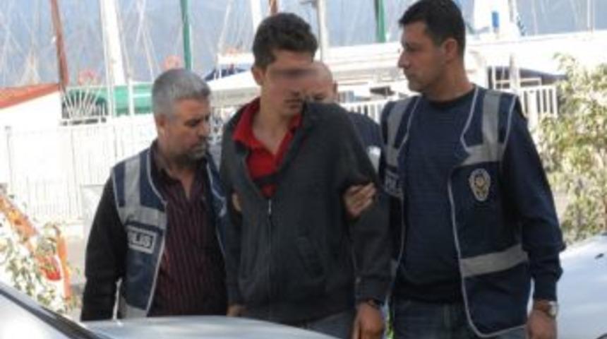 Fethiye&rsquo;de Okulun G&uuml;venlik Kamerasını &Ccedil;alan Gen&ccedil; Kısa S&uuml;rede Yakalandı