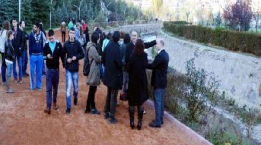 Peyzaj Mimarları G&uuml;m&uuml;şdere Ihlamur Vadisi Projesi'ni İnceledi