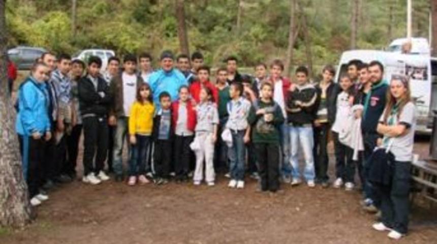 Kağıtsporlu İzciler g&ouml;z doldurdu