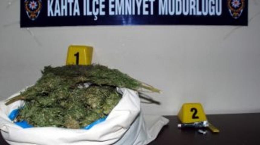 Kahta'da 5 Kilo Esrar Ele Ge&ccedil;irildi