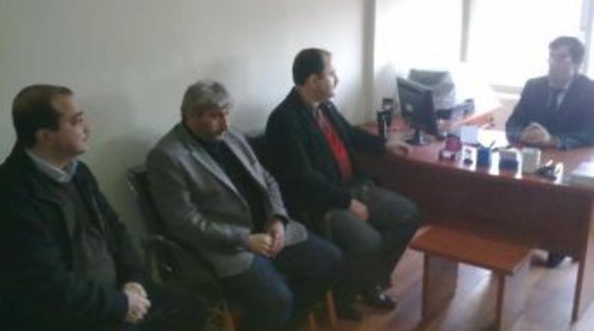 G&ouml;rme Engelliler Spor Federasyonu'na Ziyaret