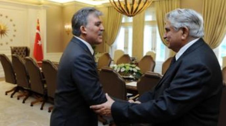 Pakistan Senatosu Heyeti &Ccedil;ankaya K&ouml;şk&uuml;&rsquo;nde