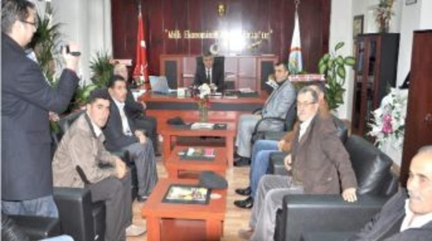 Koyun Ke&ccedil;i Yetiştiricileri Birliği, Tarım M&uuml;d&uuml;r&uuml;n&uuml; Ziyaret Etti