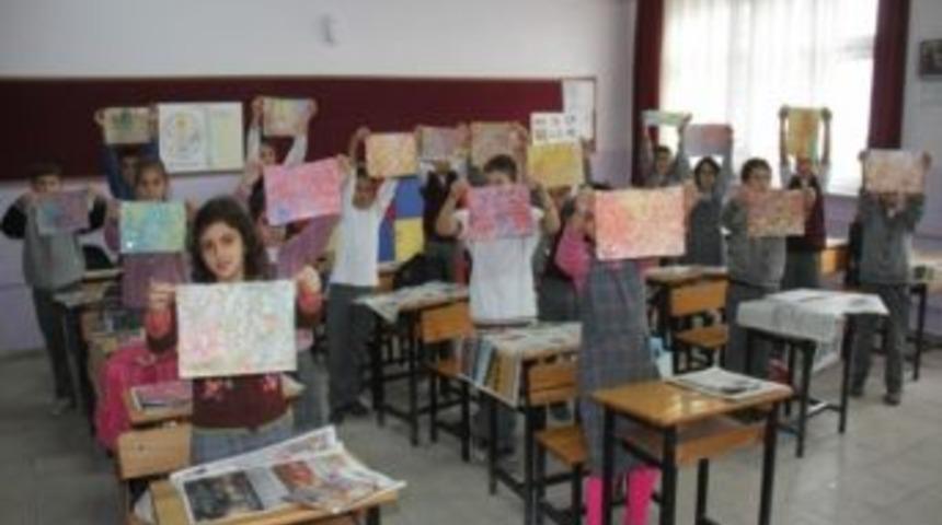 Sakem&rsquo;den &Ouml;ğrencilere Ebru Dersi