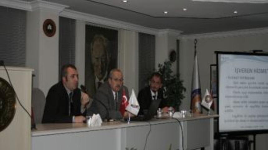 Muhasebeciler, İş-kur Hizmetleri Konusunda Bilgilendirildi