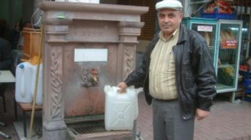 Burhaniye De D&uuml;d&uuml;kl&uuml; İ&ccedil;me Suyuna Sel Engeli