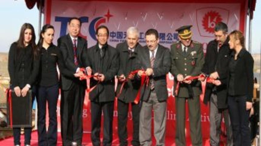 &Ccedil;inli TTC Ile Botaş Tuz G&ouml;l&uuml; Doğalgaz Depolaması Projesi'nde Ilk Sondaj