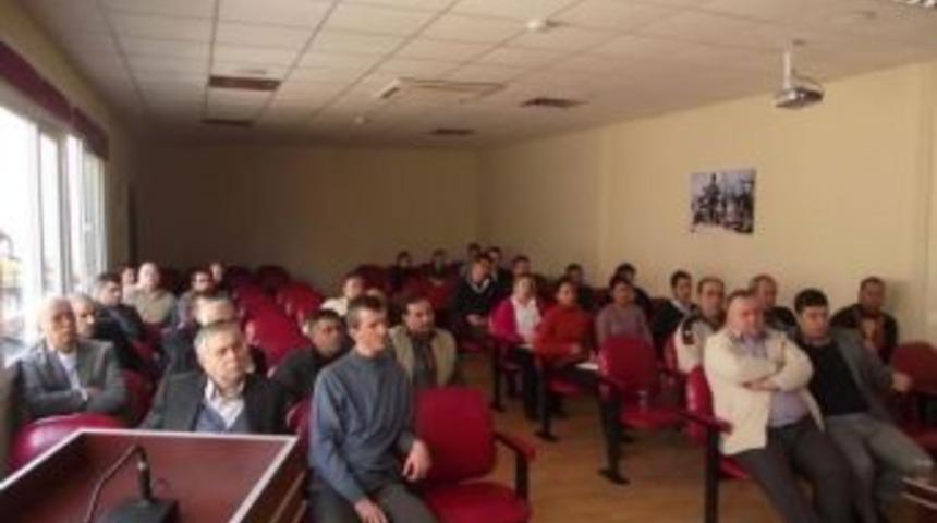 &Ouml;demiş Kalmakamı D&ouml;lek, Mandıra Sahipleriyle Bir Araya Geldi