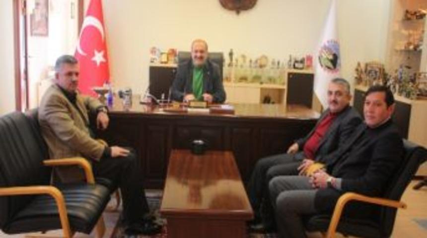 Kastamonulu Belediye Başkanları Aşkın'ı Ziyaret Etti