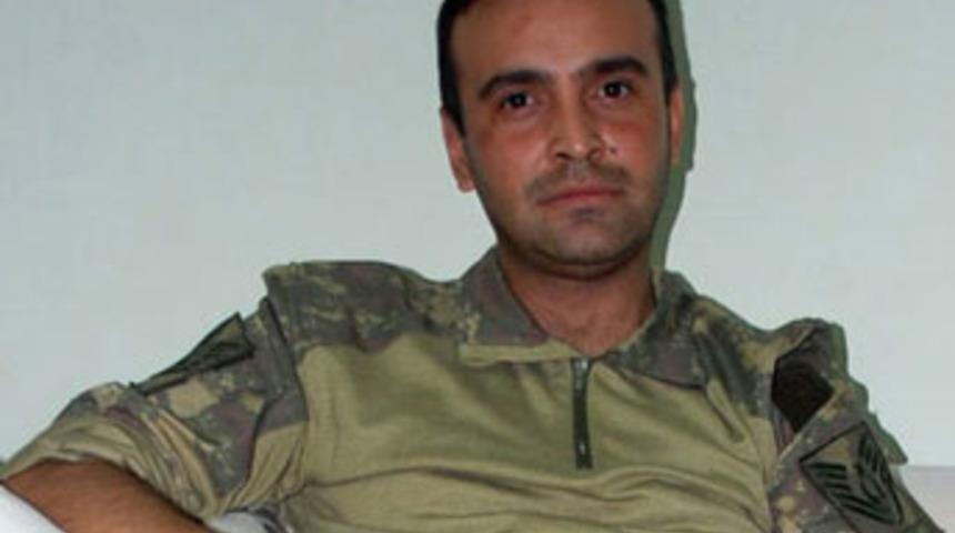 Kopan bacağını eline alıp helikopter bekledi