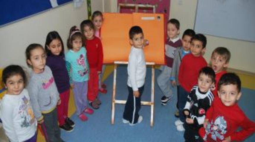 &Ouml;zel Tunag&uuml;r Anaokulu'ndan, 'Okuyorum, Kaşeyi Basıyorum' Projesi