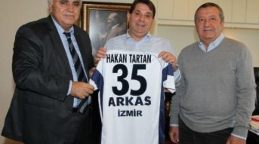 Arkas Spor&rsquo;dan Başkan Tartan&rsquo;a Teşekk&uuml;r
