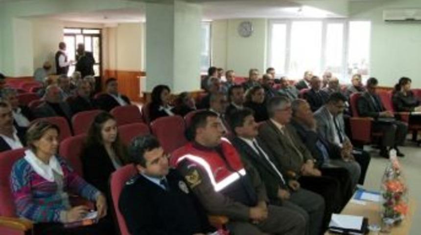 Mudanya'da İl&ccedil;e Koordinasyon Toplantısı...