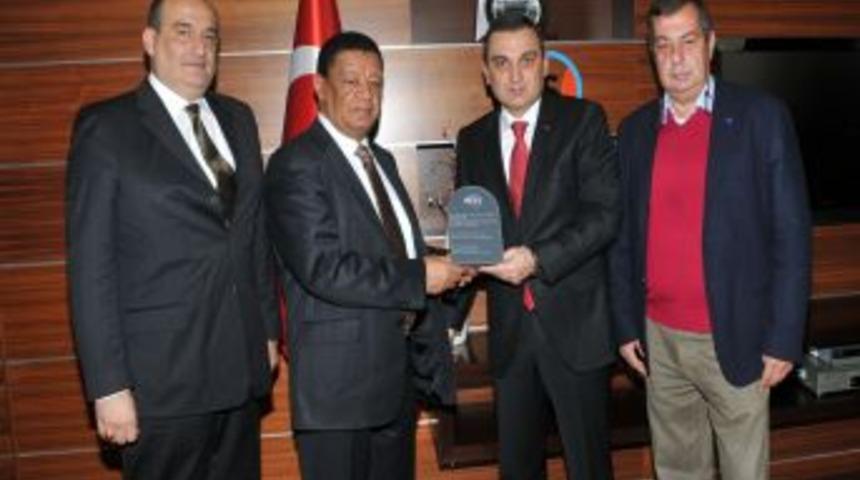 Etiyopya B&uuml;y&uuml;kel&ccedil;isi Antalyalı Iş Adamlarını &Uuml;lkesine Davet Etti