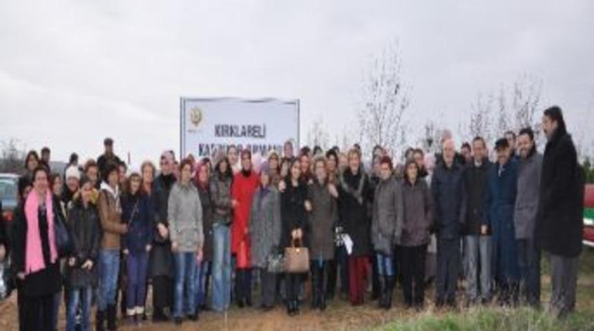 Kırklareli&rsquo;de &ldquo;kadınlar Ormanı&rdquo; Oluşturuldu