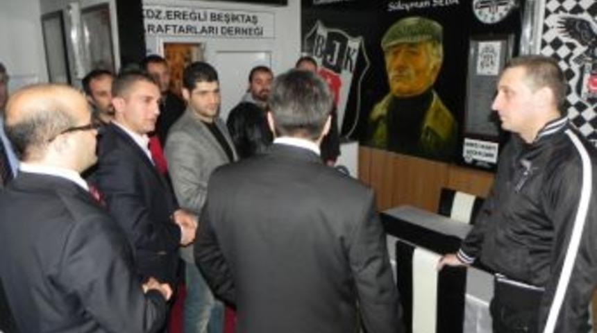 Kaymakam Malğa&ccedil;&rsquo;tan Beşiktaş Taraftarlar Derneğine Ziyaret