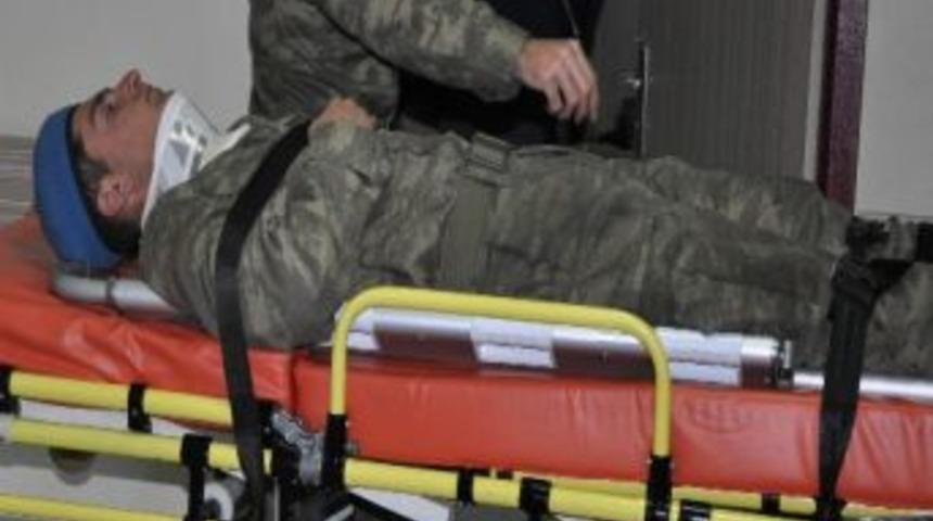 &Ccedil;arpan Şahıs Yaralandı