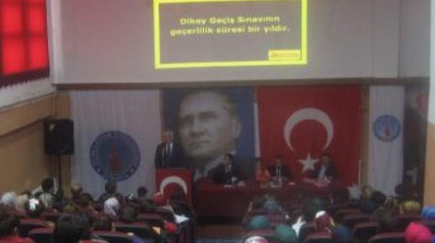 Emet Myo&rsquo;da 'dikey Ge&ccedil;iş Sınavı Eğitimi' Semineri